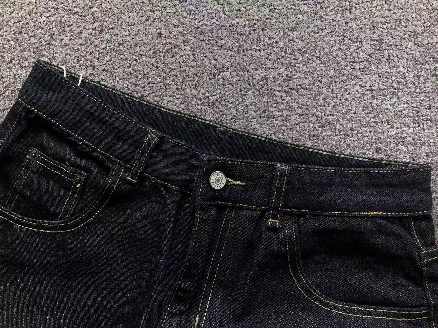 Calça Acne Studios Monochrome Denim