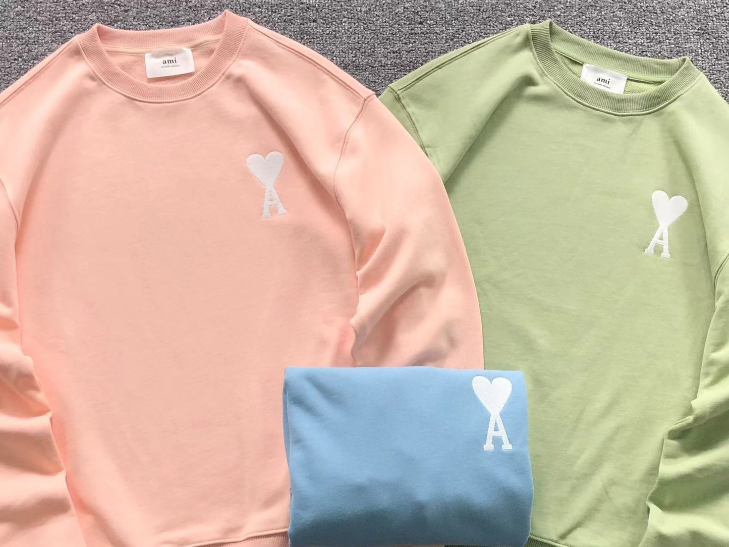 Moletom AMI Paris Crewneck Minimal