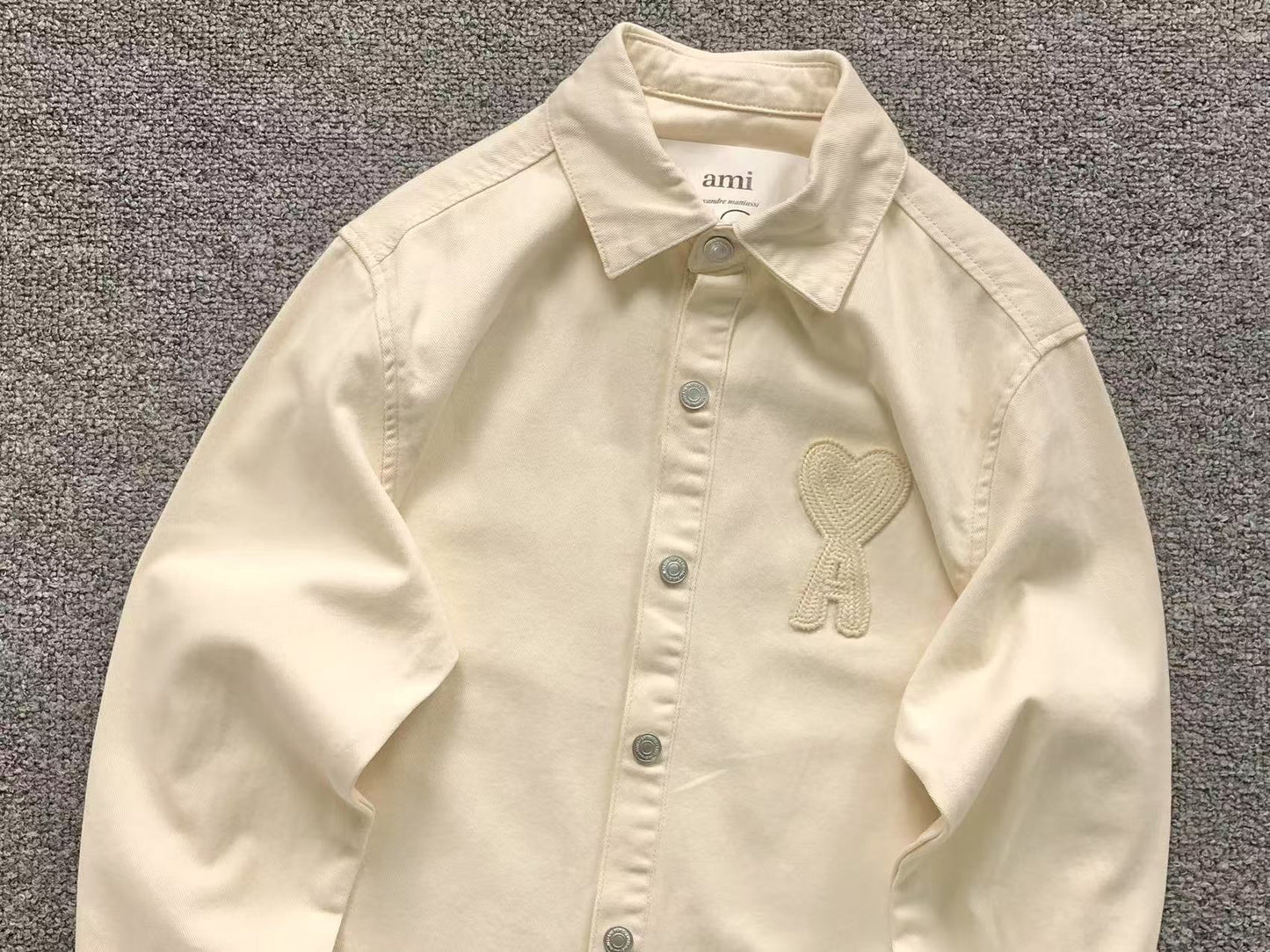 Jaqueta AMI Paris Big Heart Overshirt