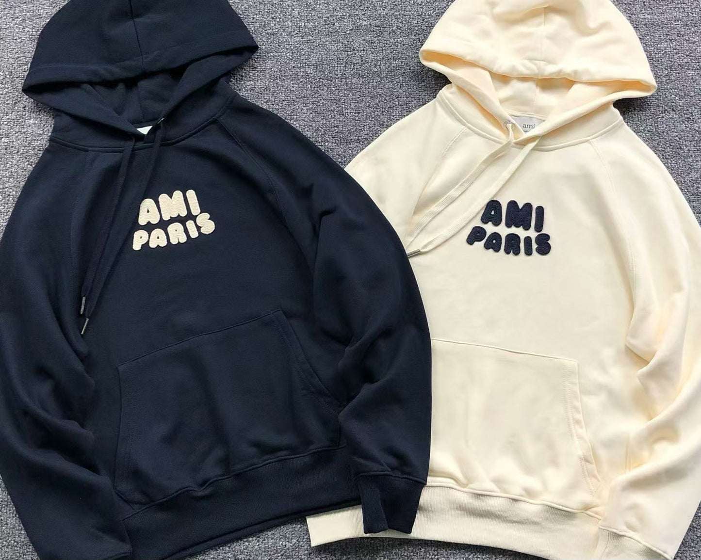 Moletom AMI Paris Logo Puffy