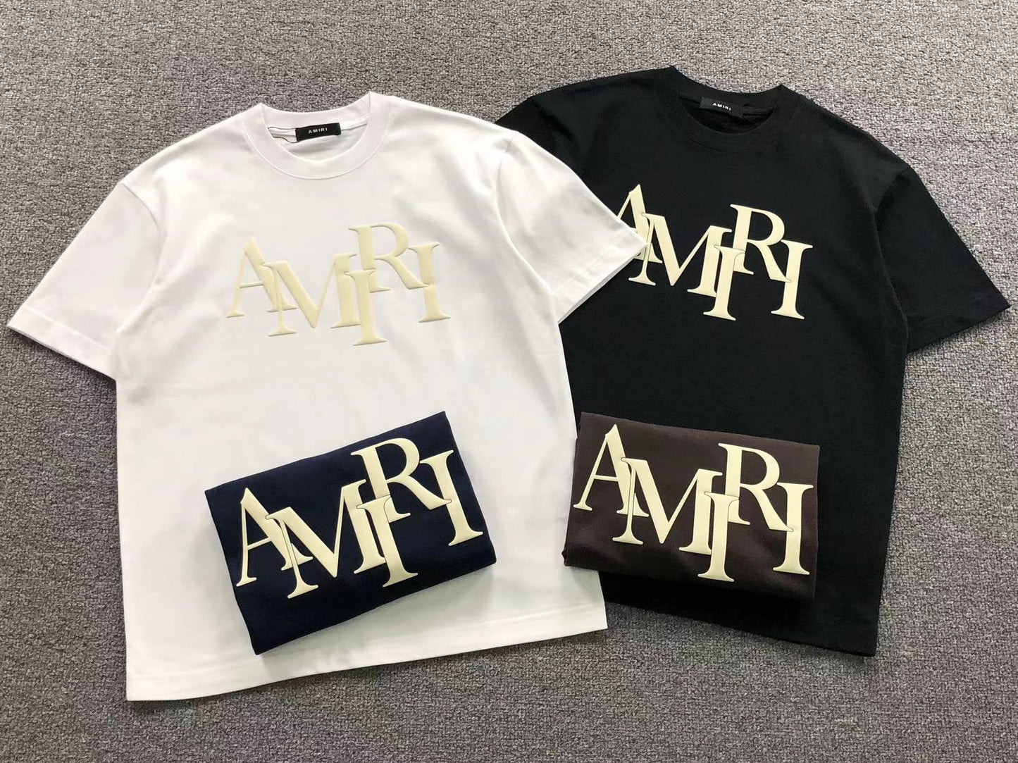 Camiseta AMIRI Overlap Logo Classic