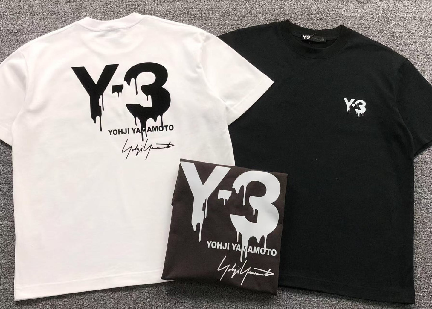Camiseta Adidas Y-3 Minimal Drip Logo