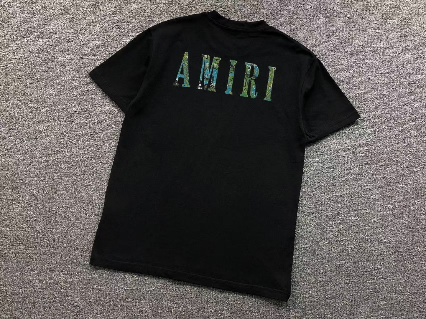 Camiseta AMIRI Emerald Monogram