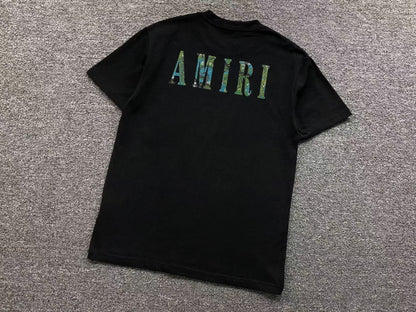 Camiseta AMIRI Emerald Monogram
