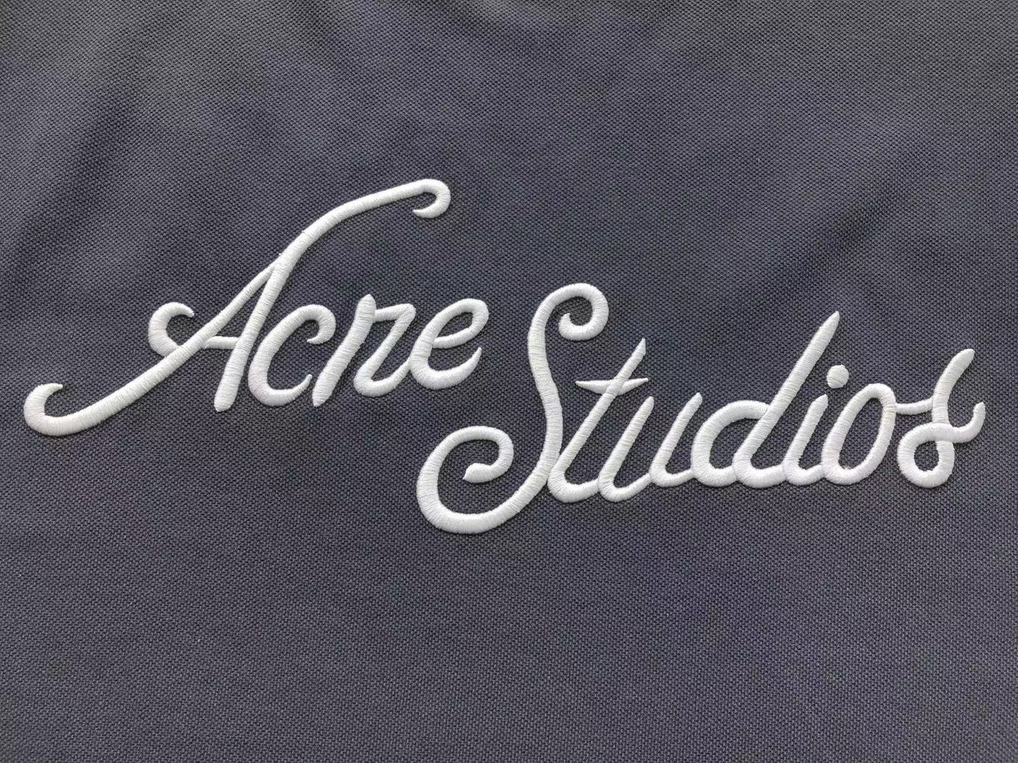 Camiseta Acne Studios Refined Script Print