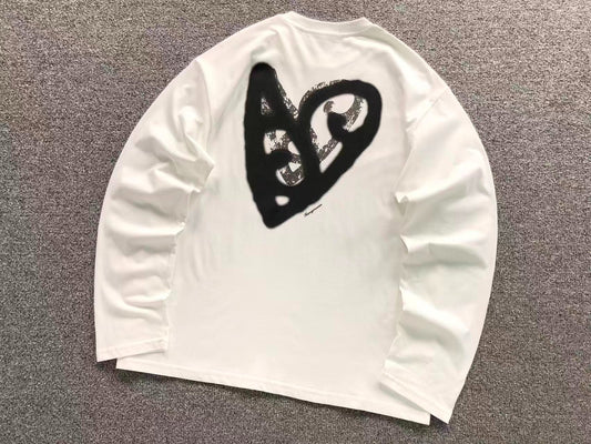 Camiseta Acne Studios Spray Heart