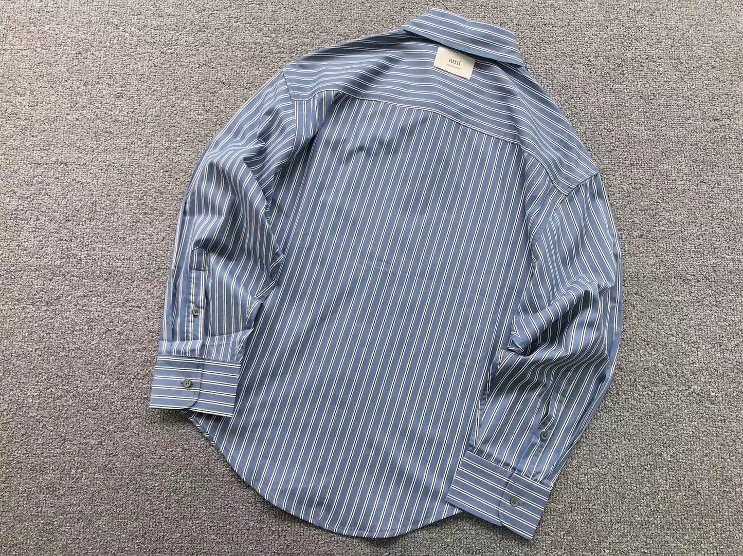 Camisa AMI Paris Stripe Colorway