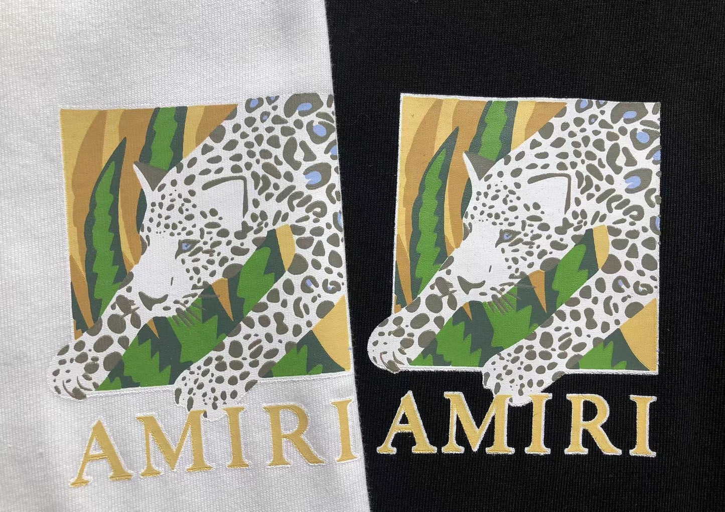 Camiseta AMIRI Leopard Jungle