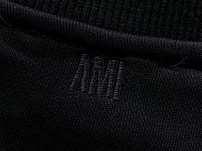 Moletom AMI Paris Ami de Cœur Crewneck Gold