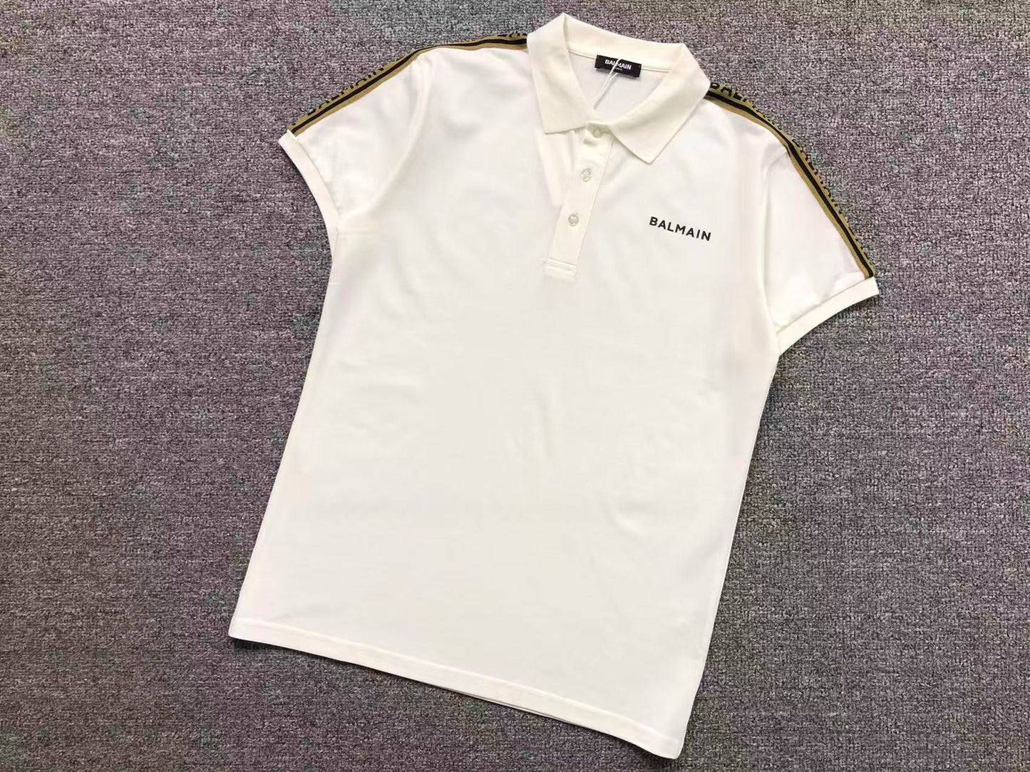 Polo Balmain Signature Stripe