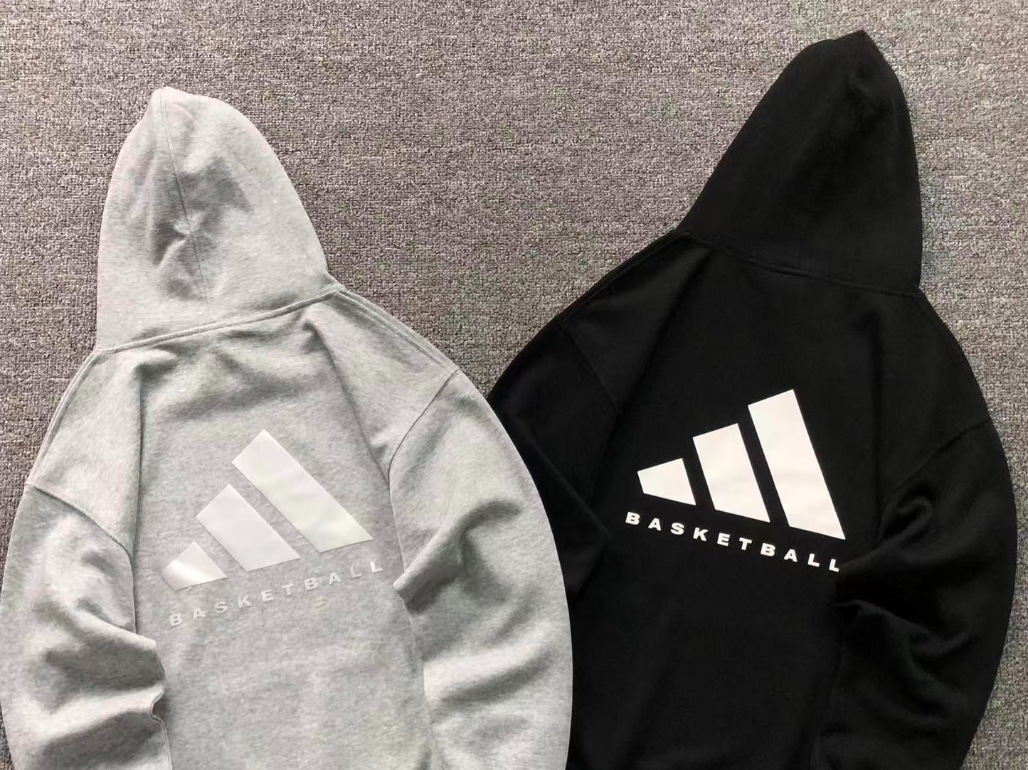 Moletom Adidas Basketball Back Logo Hoodie