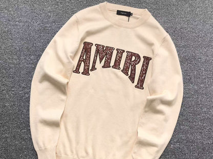 Suéter AMIRI Textured Logo