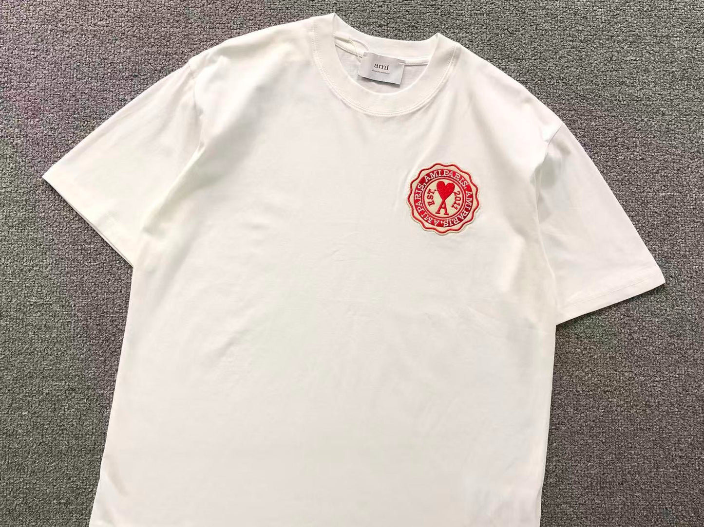 Camiseta AMI Paris Seal Logo