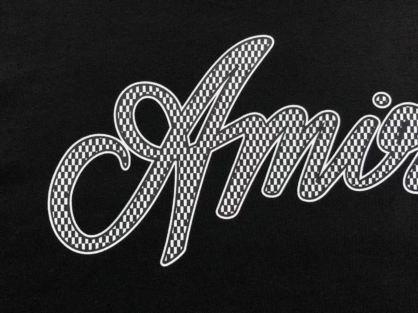 Moletom AMIRI Script Signature Hoodie