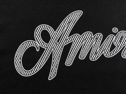 Moletom AMIRI Script Signature Hoodie
