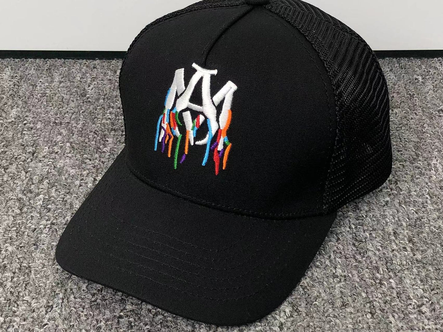 Boné Trucker AMIRI Drip Logo