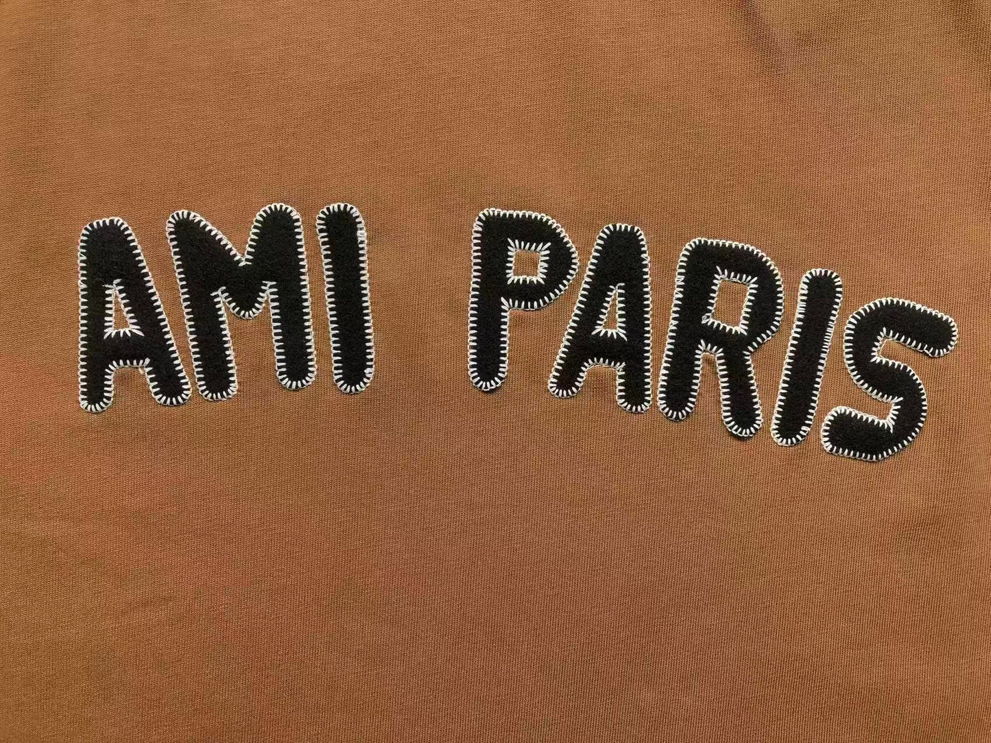 Camiseta AMI Paris Varsity Logo Raglan