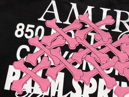 Camiseta AMIRI Pink Bones