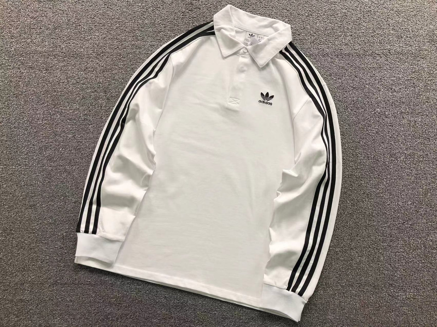 Camiseta Manga Longa adidas Originals Essential Polo