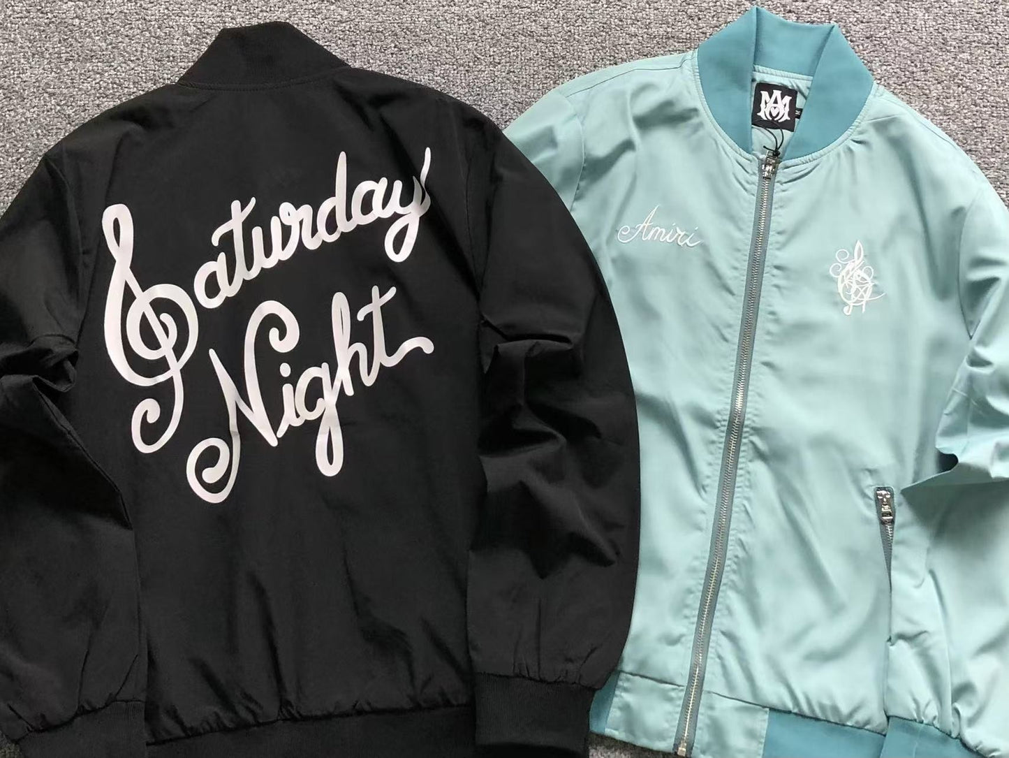 Jaqueta AMIRI Saturday Night Bomber