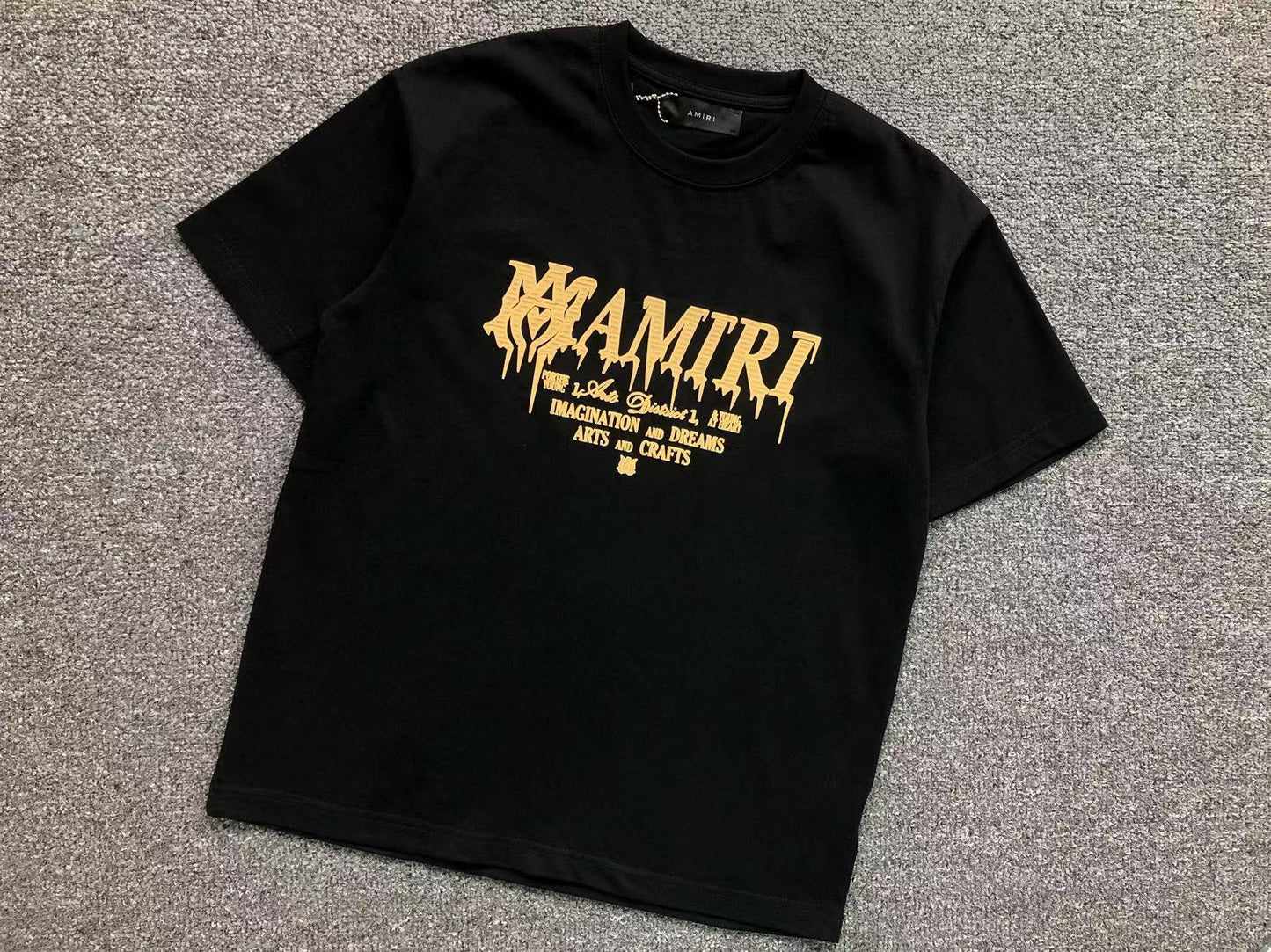 Camiseta AMIRI Drip Logo Arts