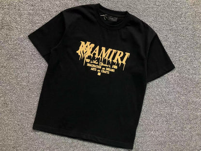 Camiseta AMIRI Drip Logo Arts