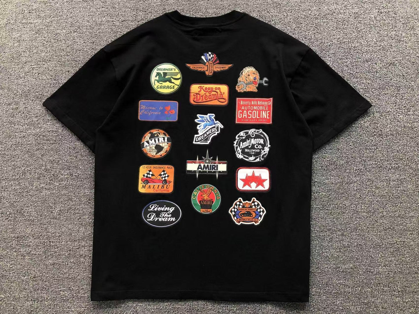 Camiseta AMIRI Patchwork Badges