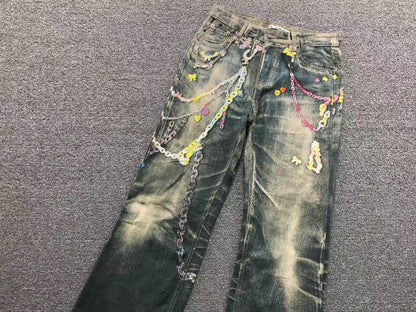 Calça Acne Studios Candy Chain Denim