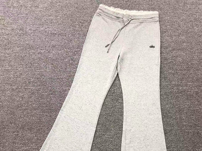 Calça elástica ALO moletom flare feminino