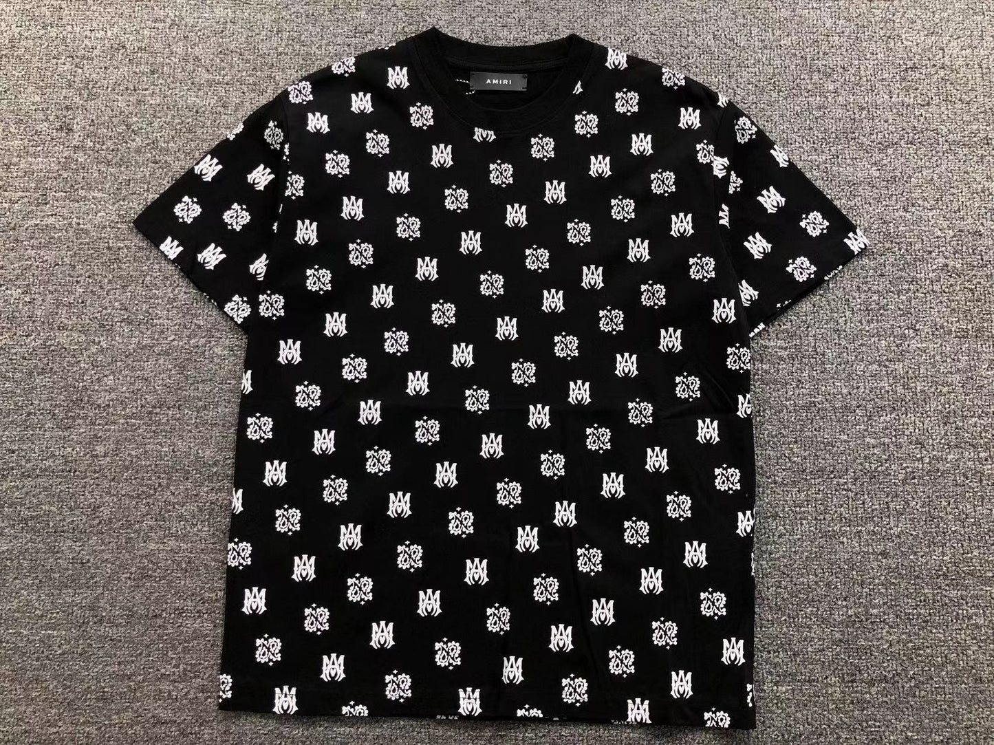 Camiseta AMIRI Monogram Pattern All Ove