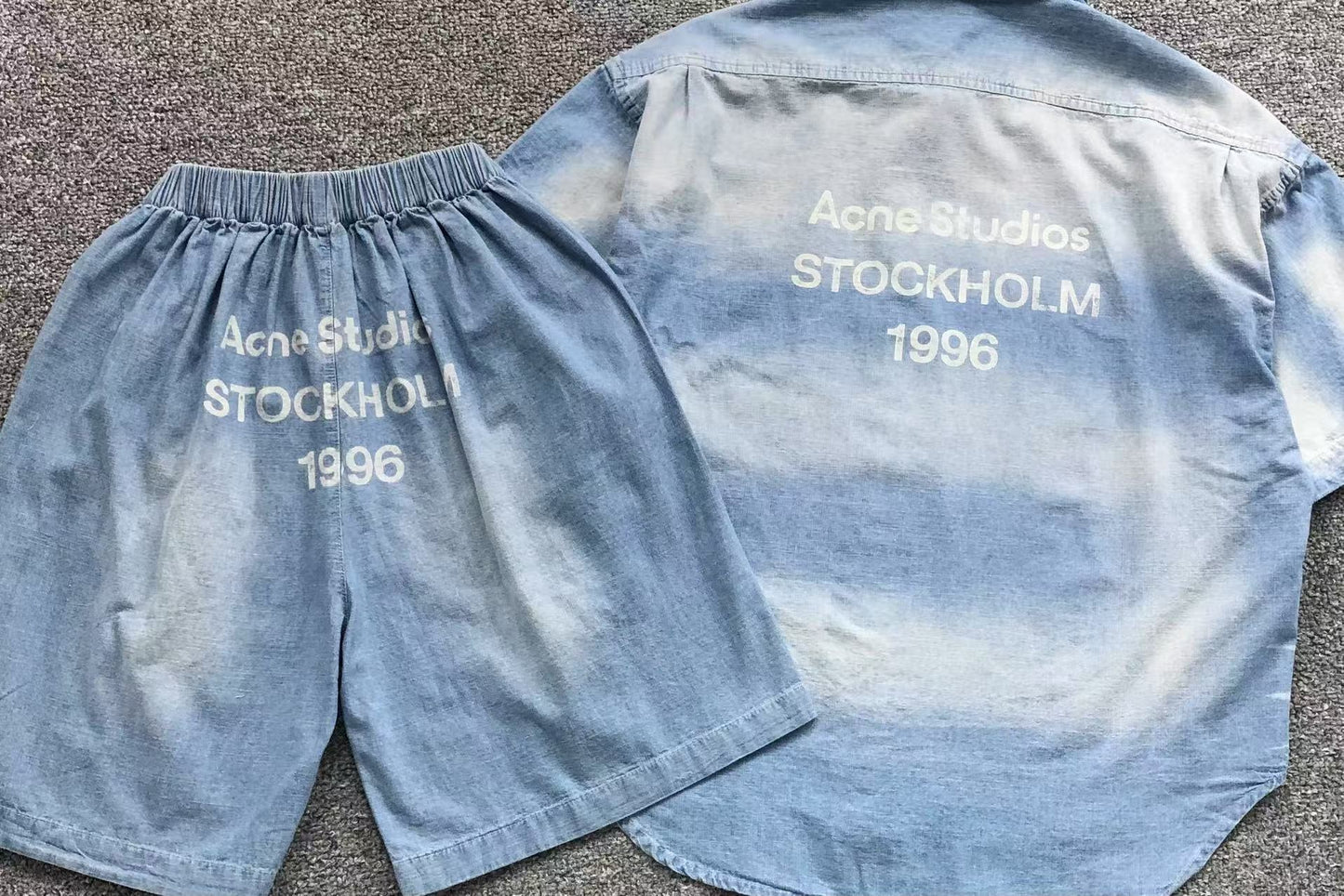 Conjunto Acne Studios Vintage Blue