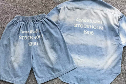 Conjunto Acne Studios Vintage Blue