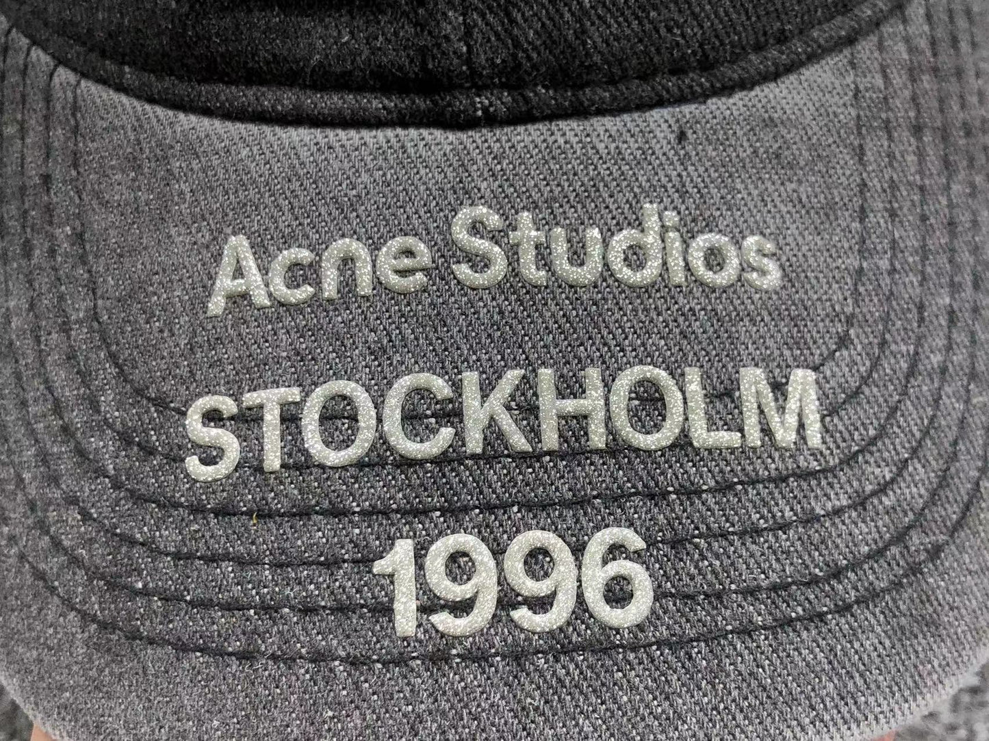 Boné Acne Studios Eddie face Stockholm 1996 Washed