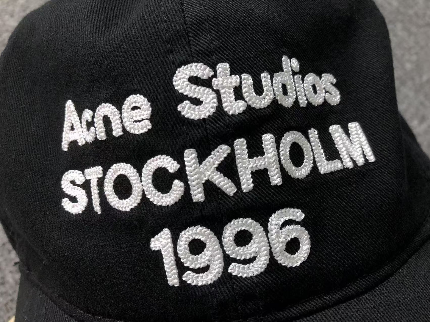 Boné Acne Studios Stockholm 1996 single