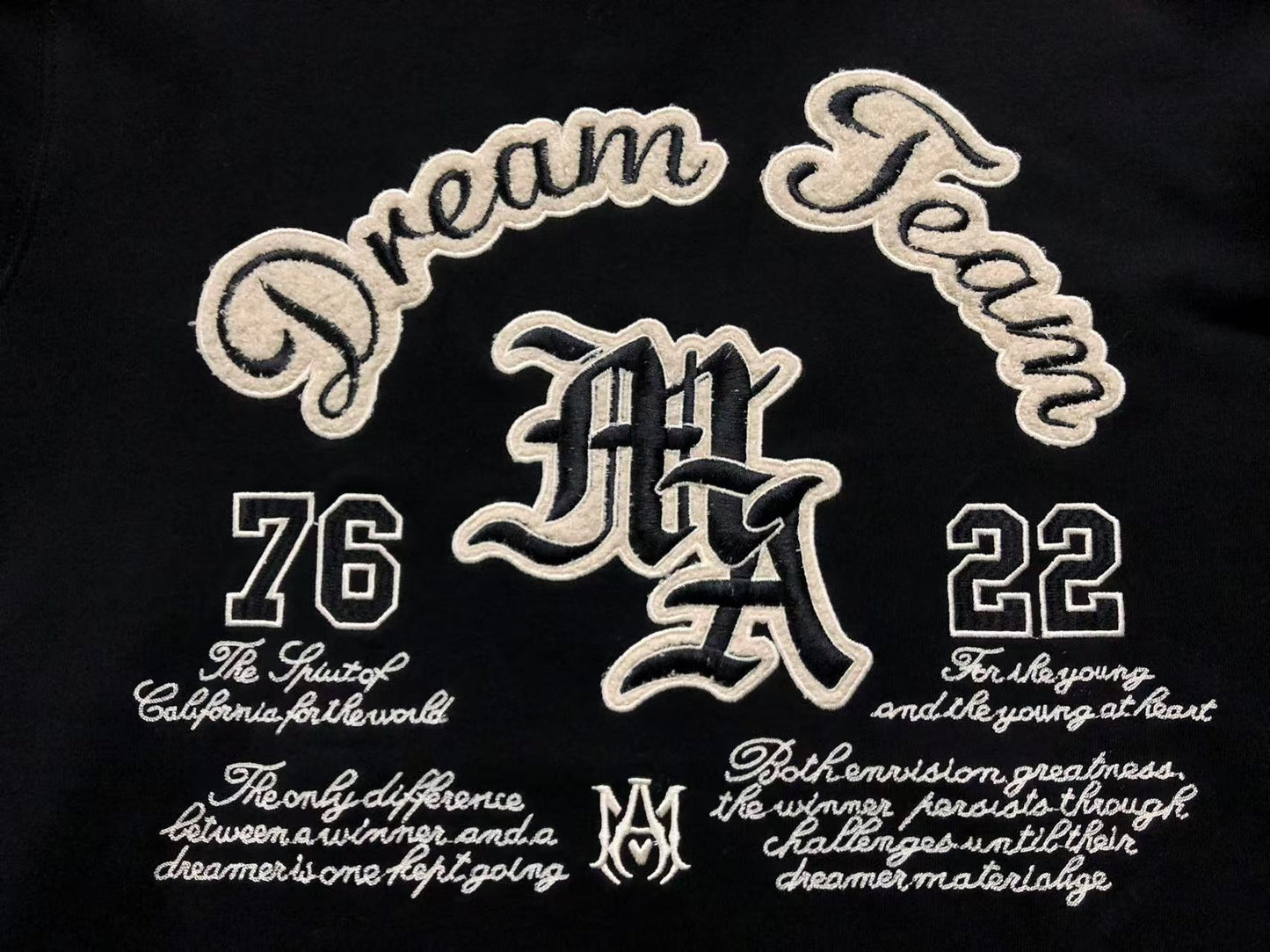Moletom AMIRI Team 76/22 Hoodie