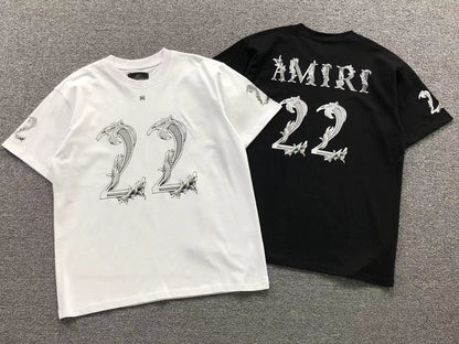 Camiseta AMIRI 22 Baroque Numbe