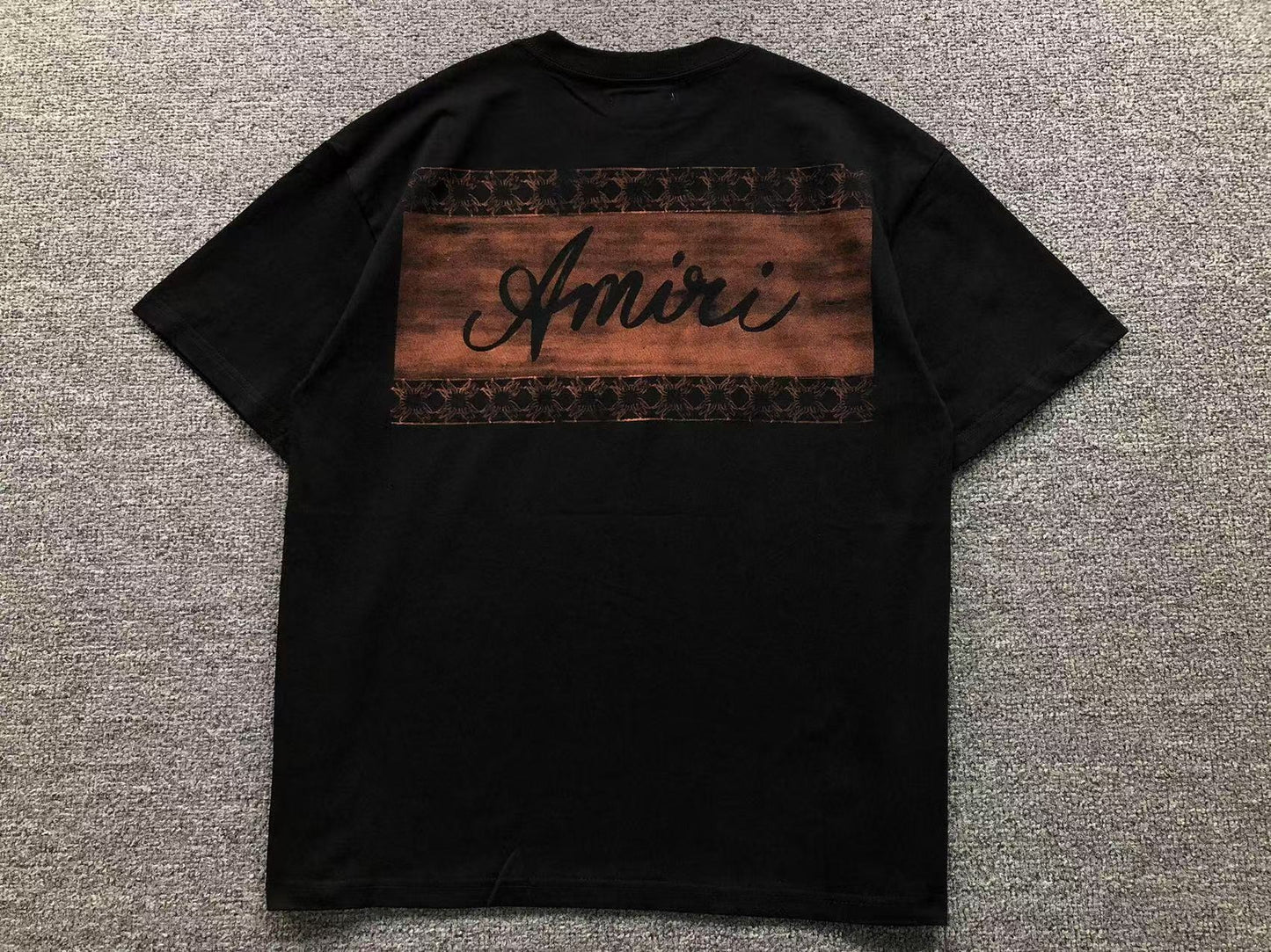 Camiseta AMIRI Vintage Script Back Logo