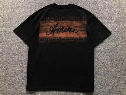 Camiseta AMIRI Vintage Script Back Logo