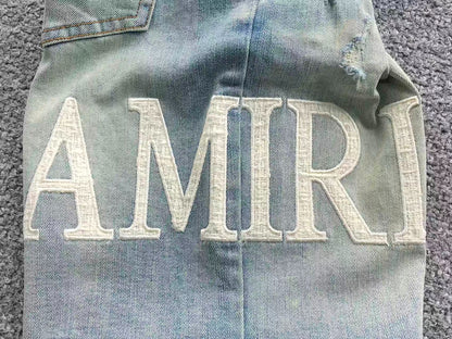 Bermuda Jeans AMIRI Ice Vintage Minimal Distressed