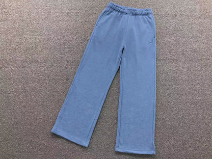 Calça elástica ALO moletom reta feminina