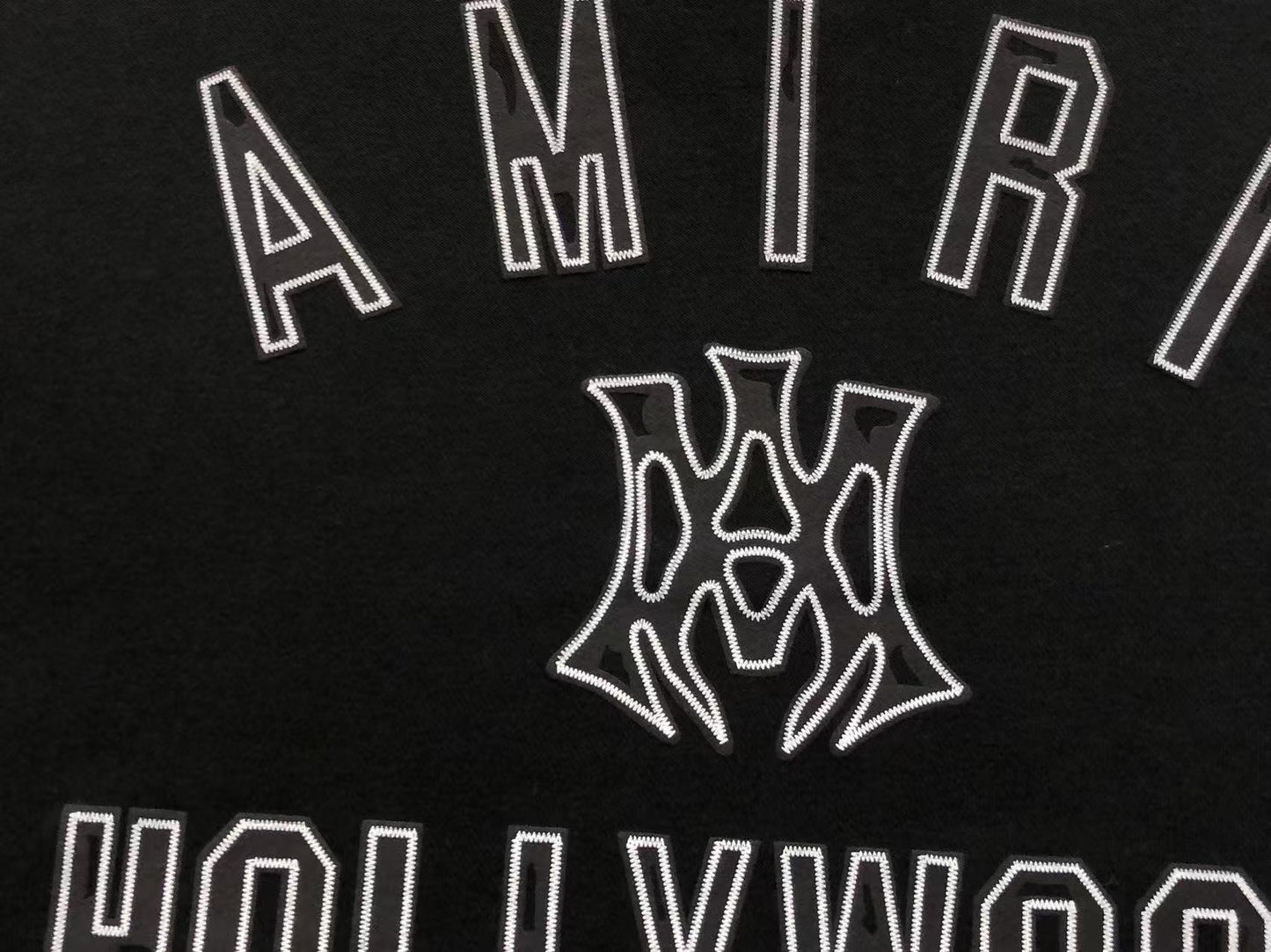 Moletom AMIRI Hollywood Back Logo Hoodie