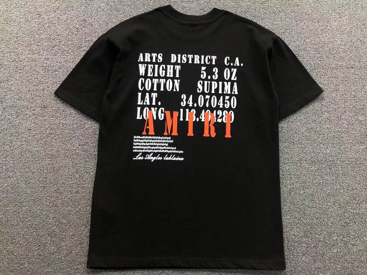 Camiseta AMIRI Arts District Label