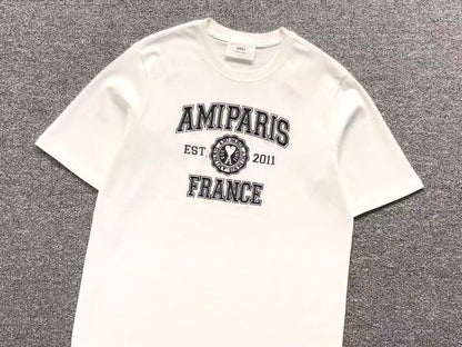 Camiseta AMI Paris Varsity Logo College