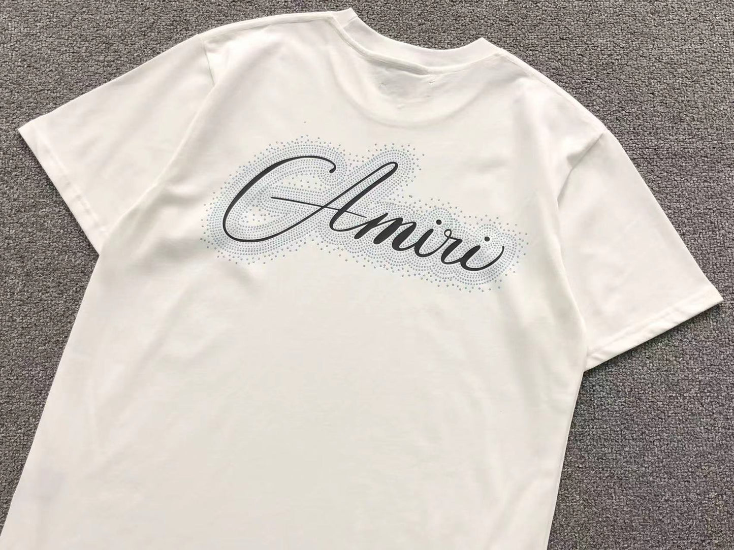 Camiseta AMIRI Crystal Logo