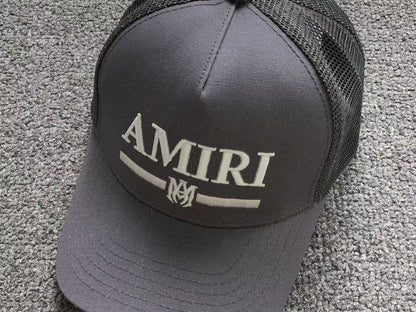 Boné Trucker AMIRI Signature Logo