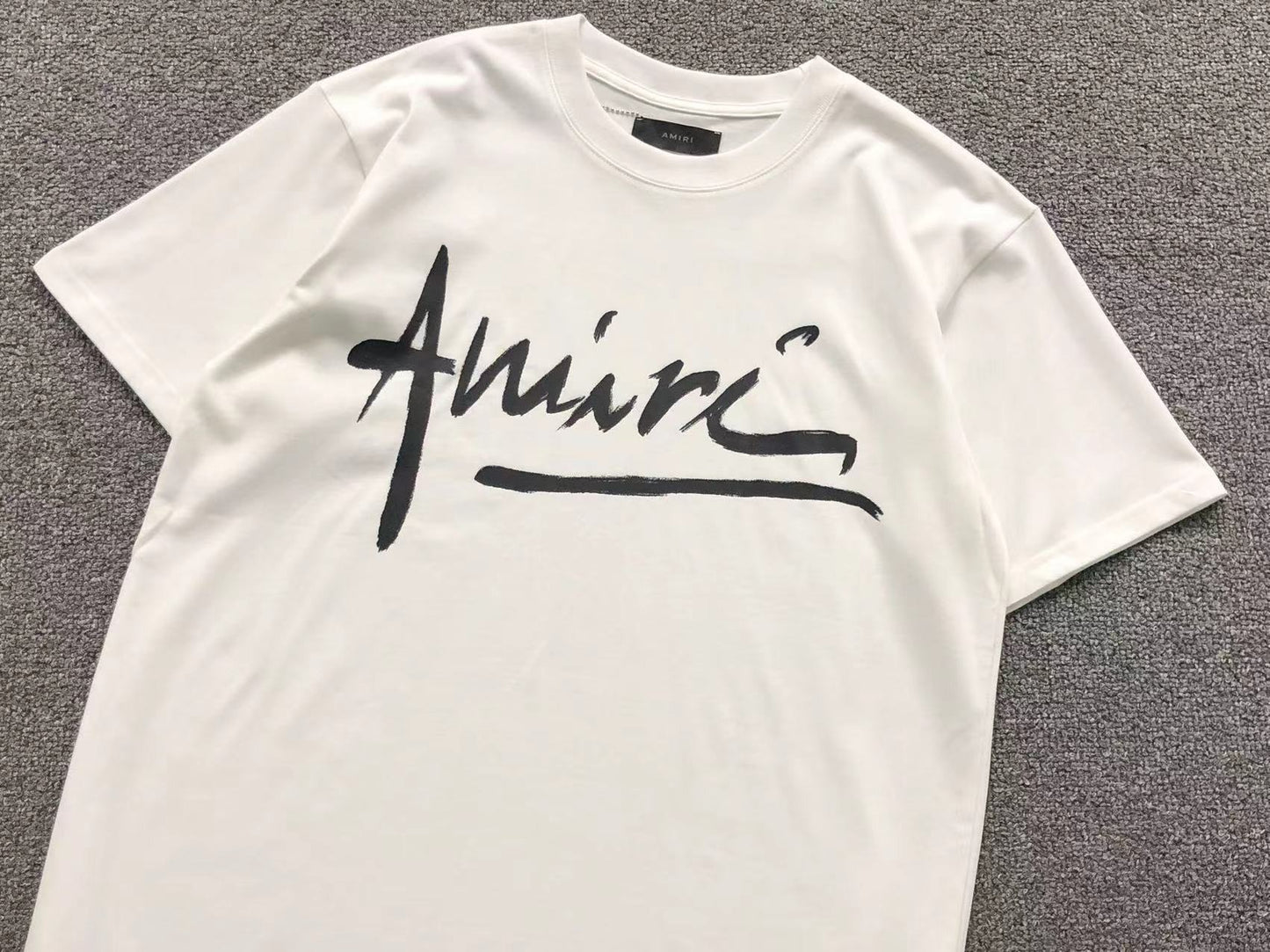 Camiseta AMIRI Signature Script Classic
