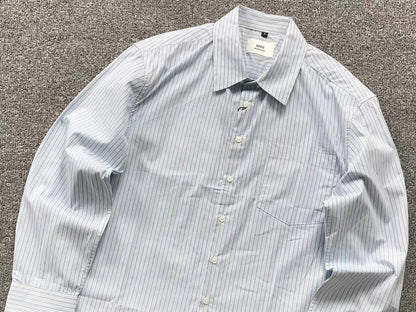 Camisa AMI Paris Clean Stripe Classic