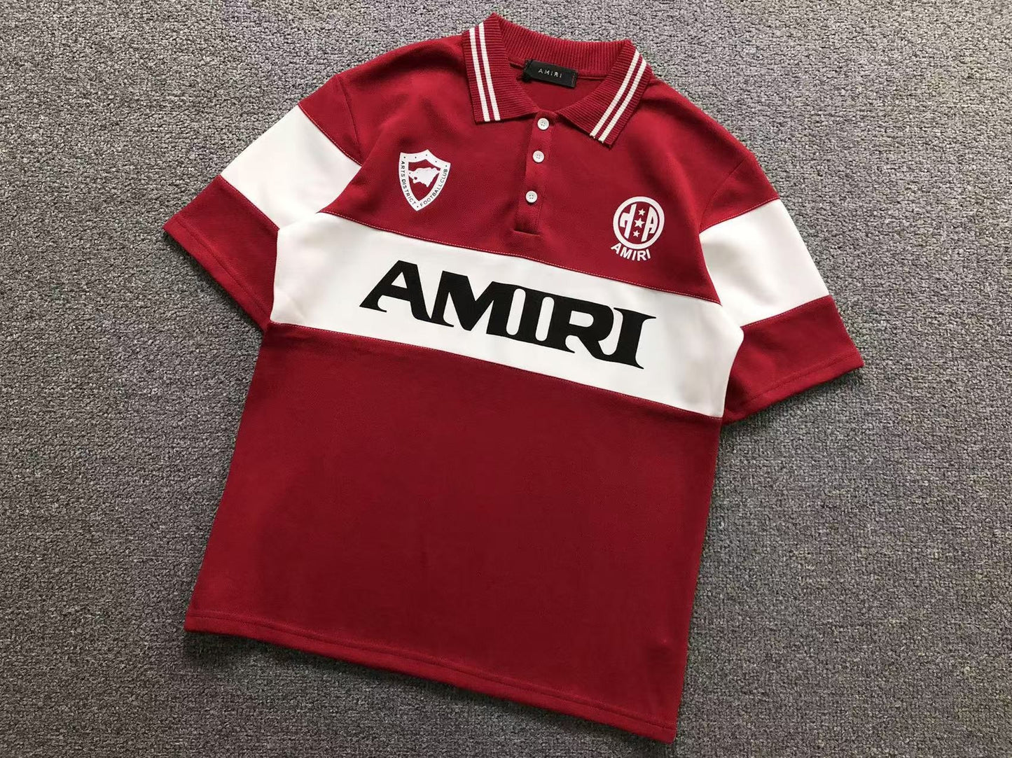 Camisa Polo AMIRI Crest Varsity