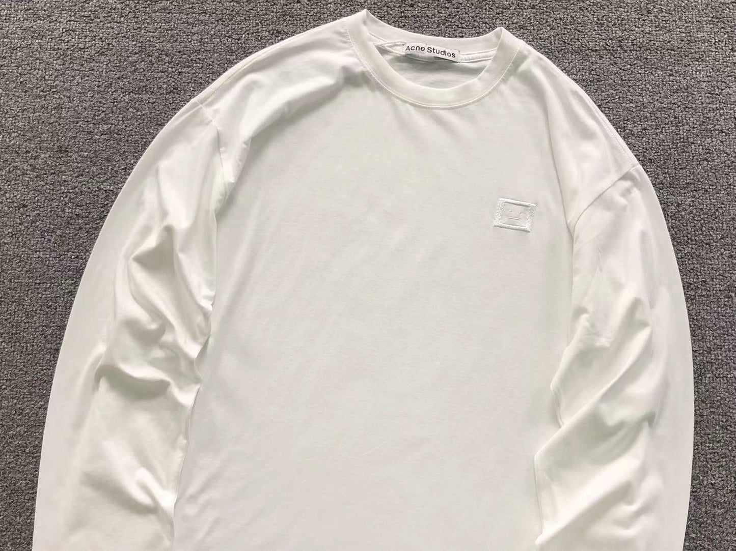 Camiseta Acne Studios Clean Badge Long Sleeve