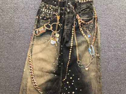Calça Acne Studios Heavy Accessory Wash